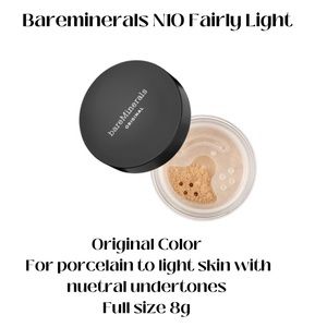 COPY - 2 full size bareMinerals SPF15 Original Foundation Medium Beige N20 8g/0…